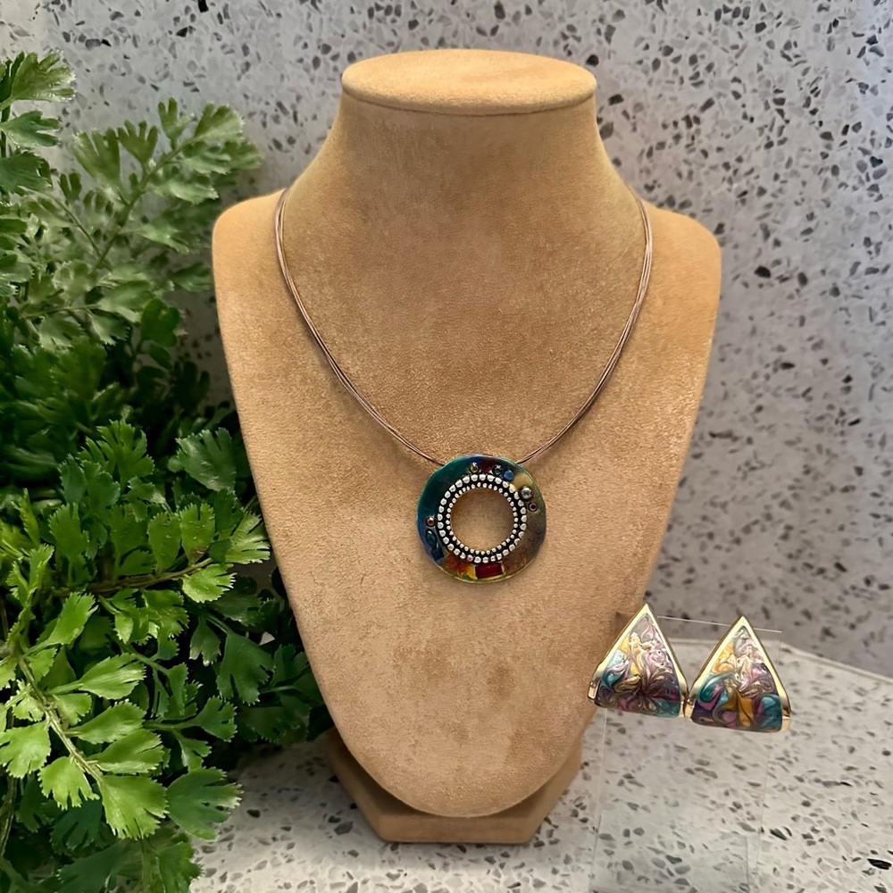 CHICO’S bejeweled necklace